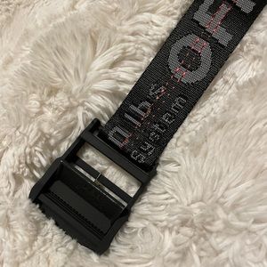 Off white black belt